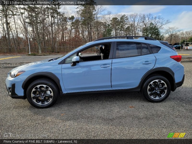 Cool Gray Khaki / Black 2021 Subaru Crosstrek Premium