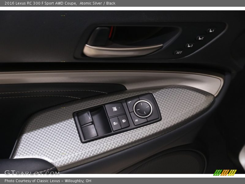 Atomic Silver / Black 2016 Lexus RC 300 F Sport AWD Coupe