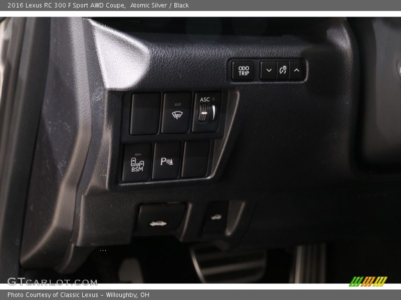Atomic Silver / Black 2016 Lexus RC 300 F Sport AWD Coupe