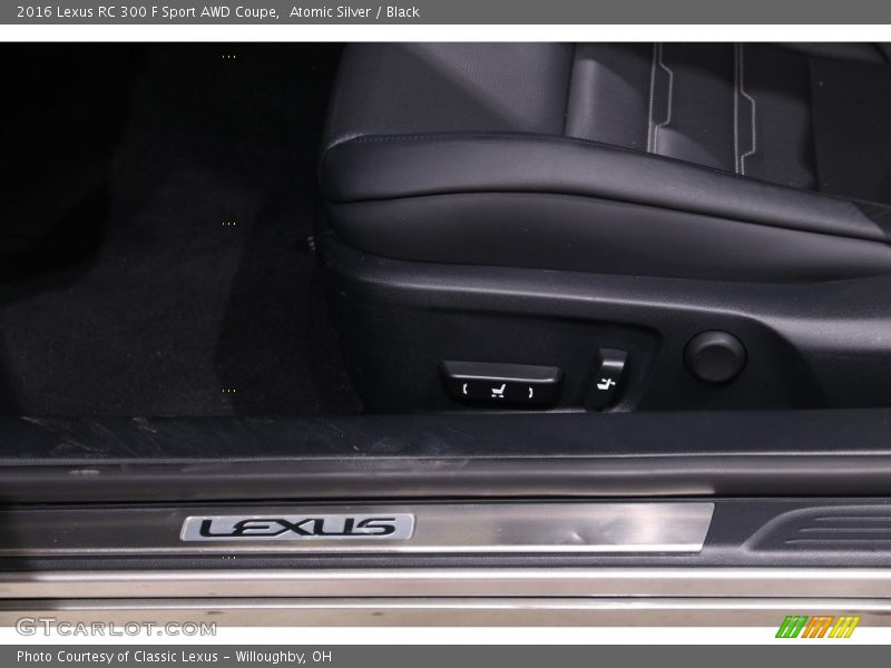 Atomic Silver / Black 2016 Lexus RC 300 F Sport AWD Coupe