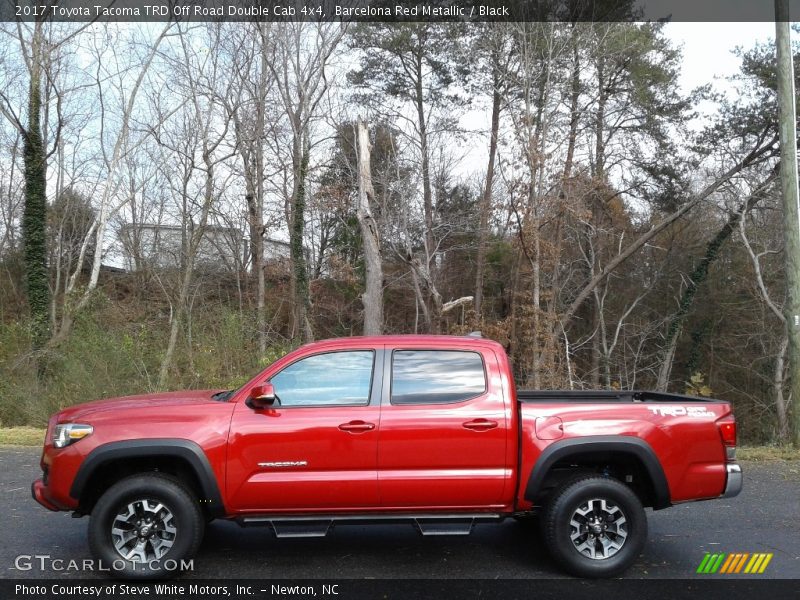 2017 Tacoma TRD Off Road Double Cab 4x4 Barcelona Red Metallic