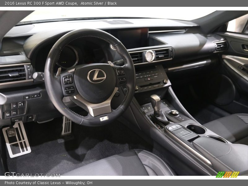  2016 RC 300 F Sport AWD Coupe Black Interior