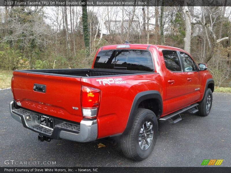 Barcelona Red Metallic / Black 2017 Toyota Tacoma TRD Off Road Double Cab 4x4