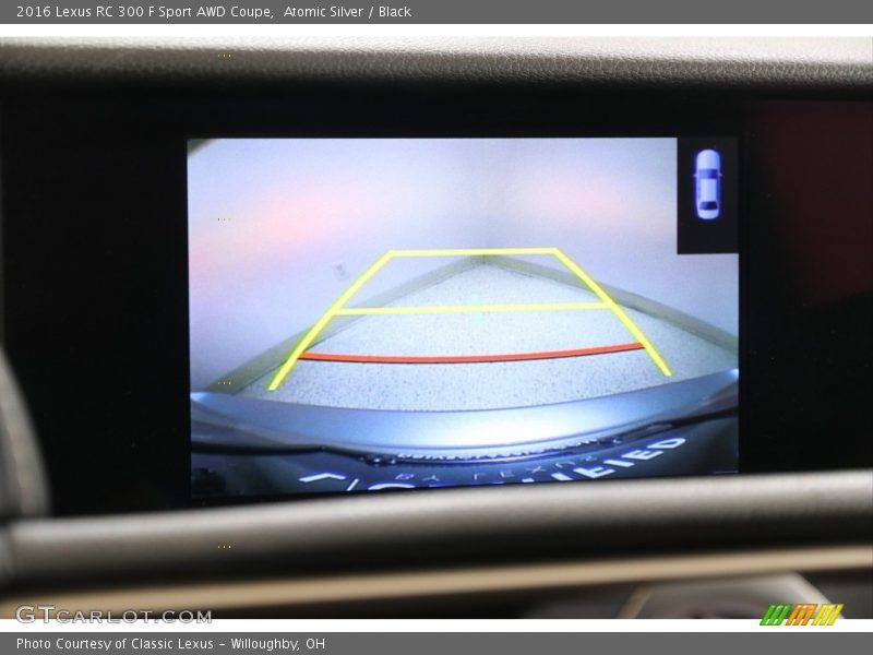 Atomic Silver / Black 2016 Lexus RC 300 F Sport AWD Coupe