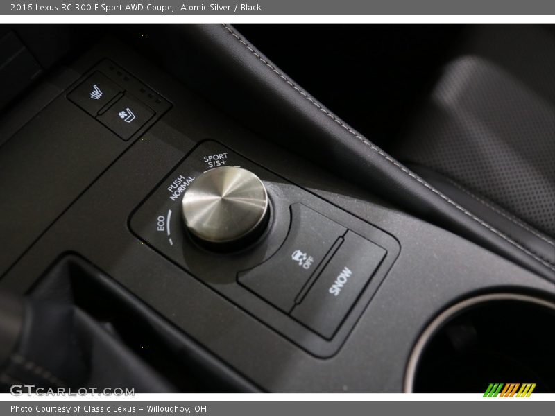 Atomic Silver / Black 2016 Lexus RC 300 F Sport AWD Coupe