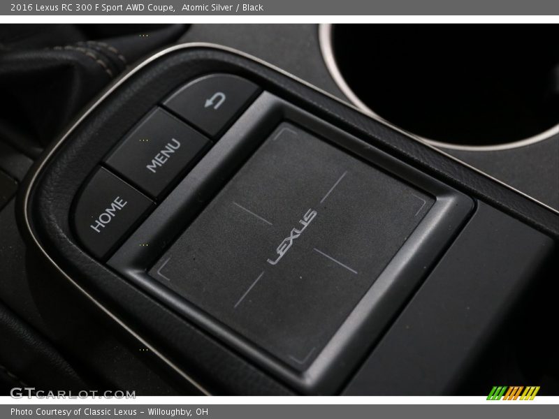 Atomic Silver / Black 2016 Lexus RC 300 F Sport AWD Coupe