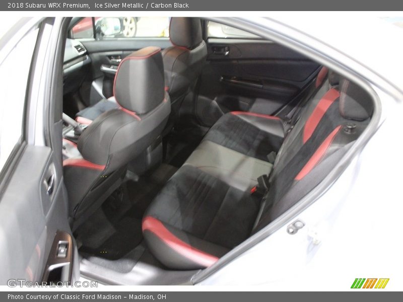 Ice Silver Metallic / Carbon Black 2018 Subaru WRX Premium