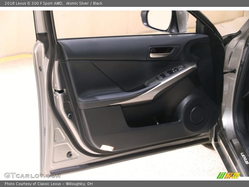 Atomic Silver / Black 2018 Lexus IS 300 F Sport AWD