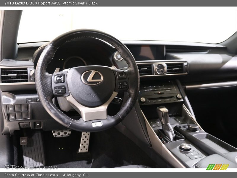 Atomic Silver / Black 2018 Lexus IS 300 F Sport AWD