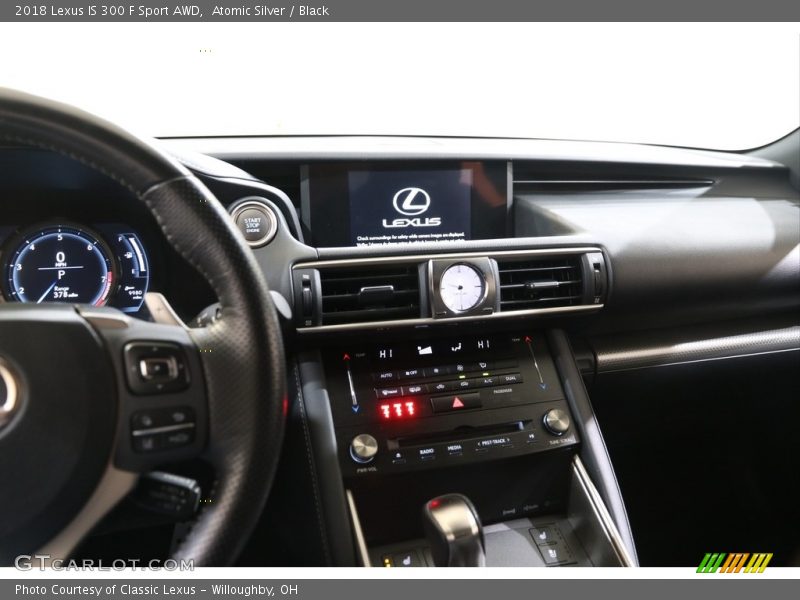Atomic Silver / Black 2018 Lexus IS 300 F Sport AWD