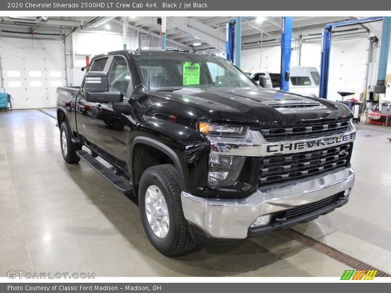 Black / Jet Black 2020 Chevrolet Silverado 2500HD LT Crew Cab 4x4