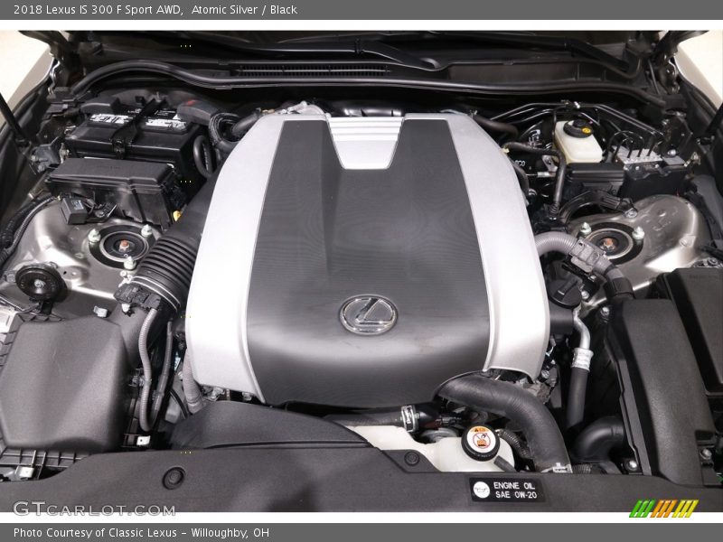 Atomic Silver / Black 2018 Lexus IS 300 F Sport AWD