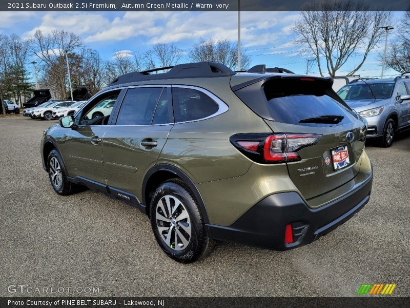 Autumn Green Metallic / Warm Ivory 2021 Subaru Outback 2.5i Premium