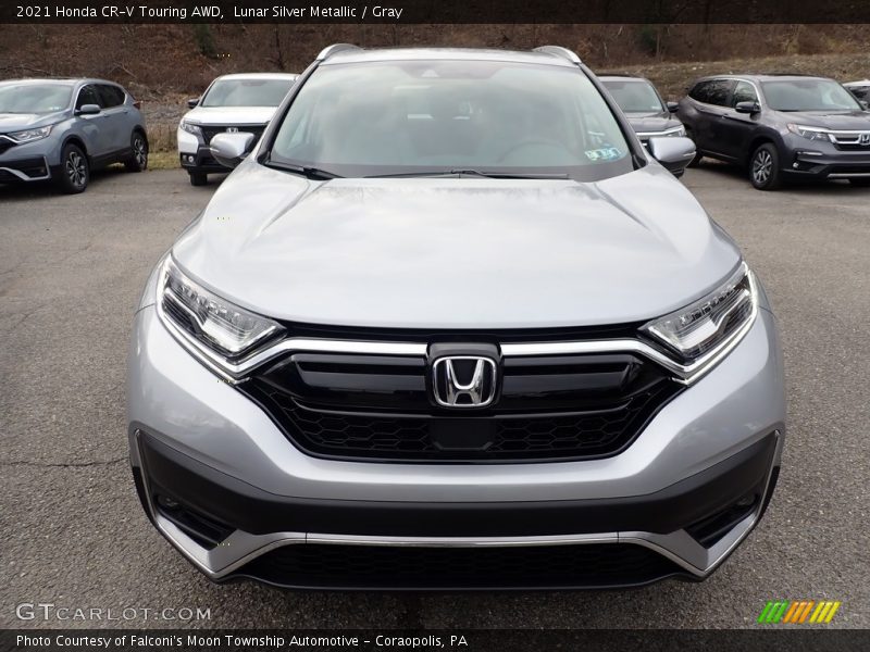 Lunar Silver Metallic / Gray 2021 Honda CR-V Touring AWD