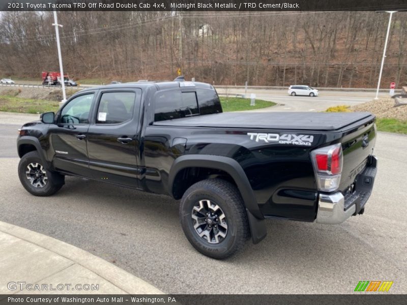 Midnight Black Metallic / TRD Cement/Black 2021 Toyota Tacoma TRD Off Road Double Cab 4x4