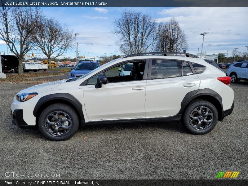 Crystal White Pearl / Gray 2021 Subaru Crosstrek Sport