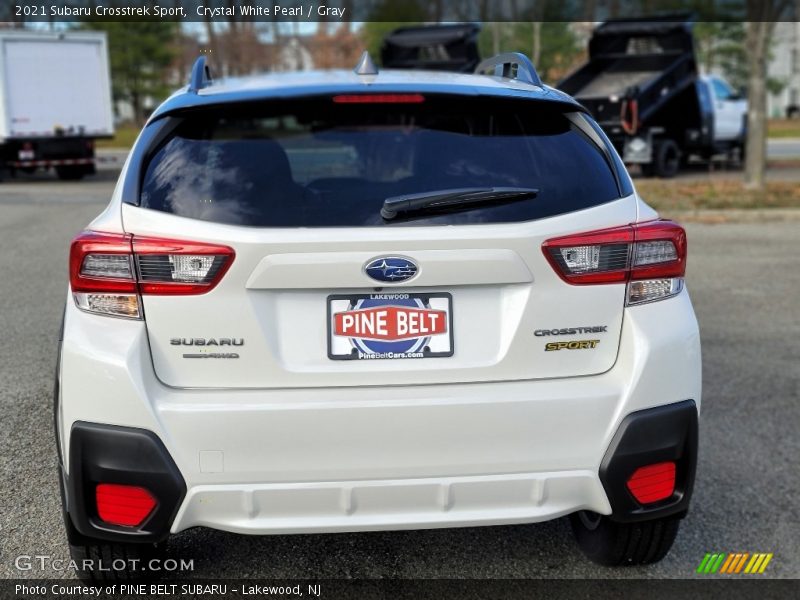 Crystal White Pearl / Gray 2021 Subaru Crosstrek Sport