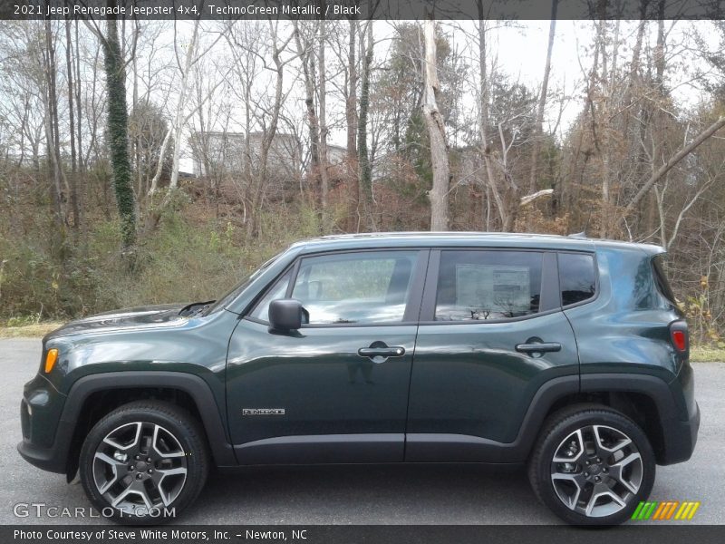  2021 Renegade Jeepster 4x4 TechnoGreen Metallic