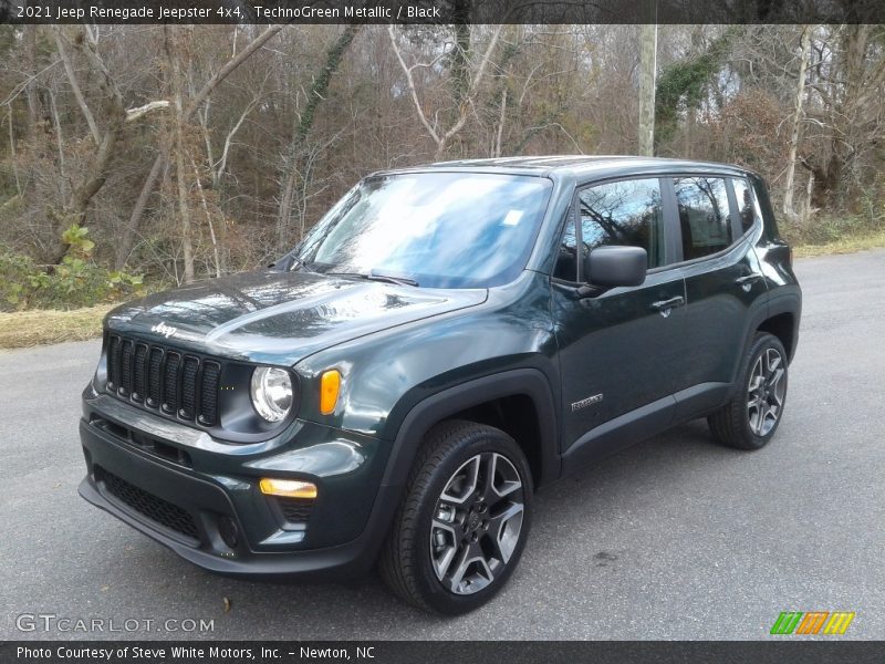 TechnoGreen Metallic / Black 2021 Jeep Renegade Jeepster 4x4
