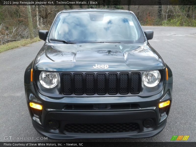 TechnoGreen Metallic / Black 2021 Jeep Renegade Jeepster 4x4