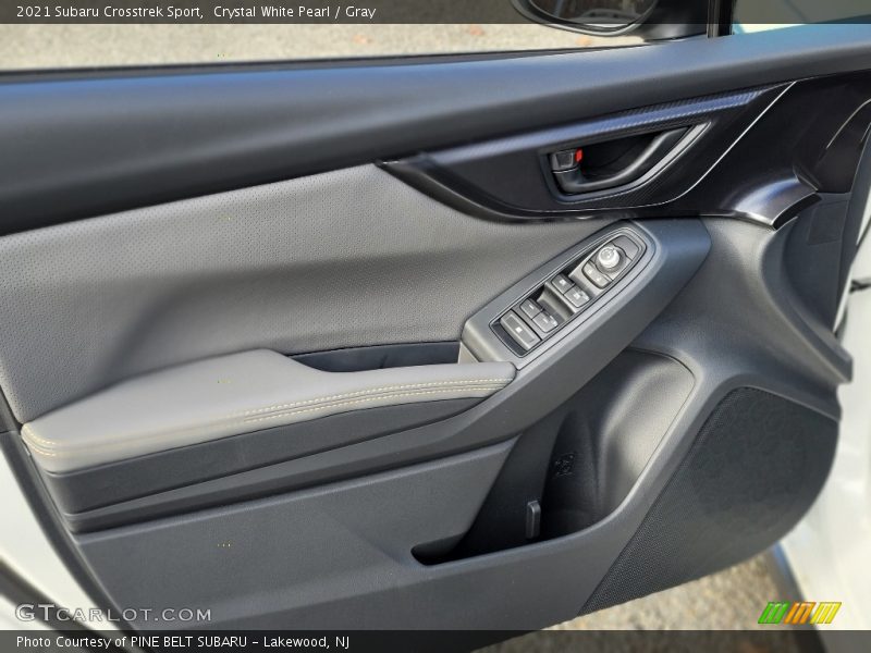 Crystal White Pearl / Gray 2021 Subaru Crosstrek Sport