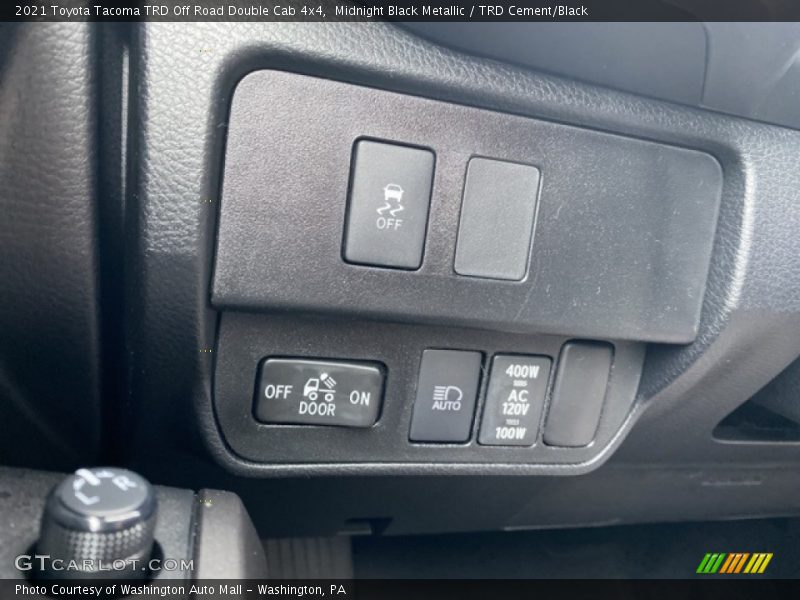 Midnight Black Metallic / TRD Cement/Black 2021 Toyota Tacoma TRD Off Road Double Cab 4x4