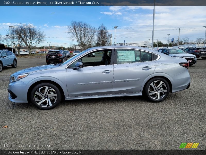 Ice Silver Metallic / Titanium Gray 2021 Subaru Legacy Limited