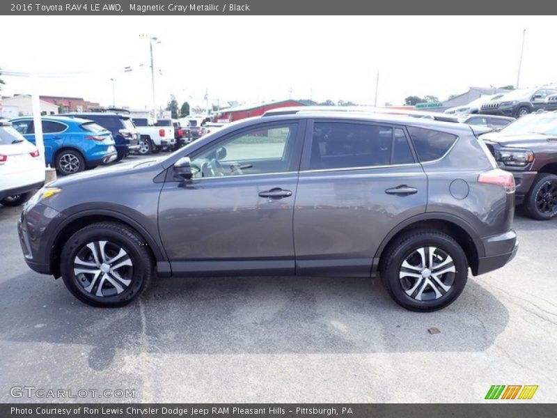 Magnetic Gray Metallic / Black 2016 Toyota RAV4 LE AWD