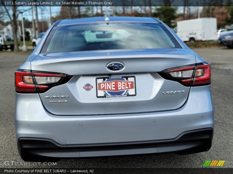 Ice Silver Metallic / Titanium Gray 2021 Subaru Legacy Limited