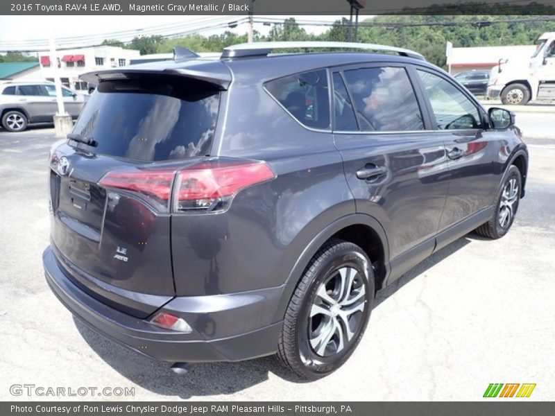 Magnetic Gray Metallic / Black 2016 Toyota RAV4 LE AWD