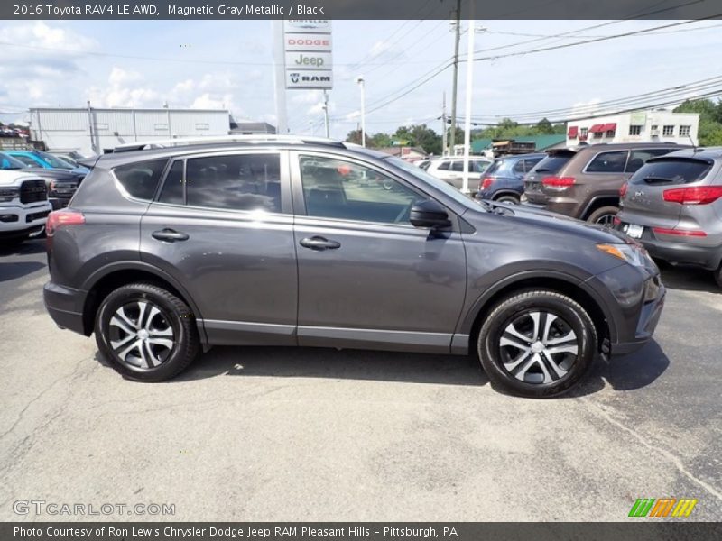 Magnetic Gray Metallic / Black 2016 Toyota RAV4 LE AWD