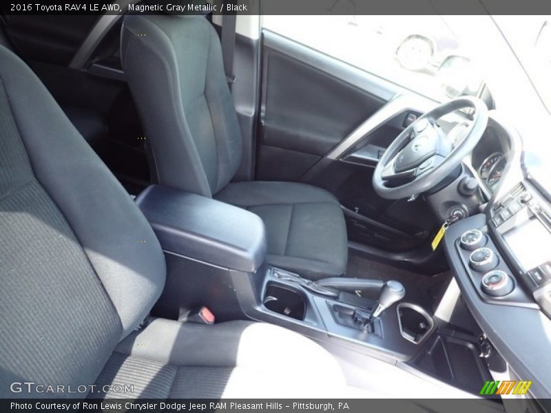 Magnetic Gray Metallic / Black 2016 Toyota RAV4 LE AWD