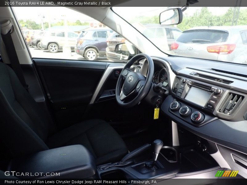 Magnetic Gray Metallic / Black 2016 Toyota RAV4 LE AWD