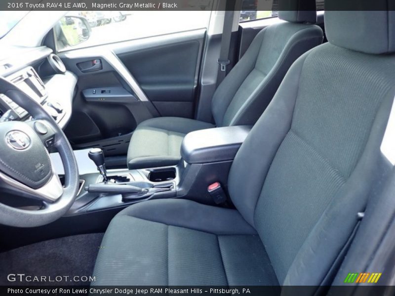 Magnetic Gray Metallic / Black 2016 Toyota RAV4 LE AWD