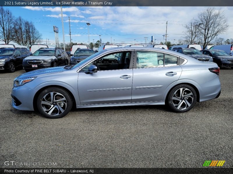 Ice Silver Metallic / Titanium Gray 2021 Subaru Legacy Limited