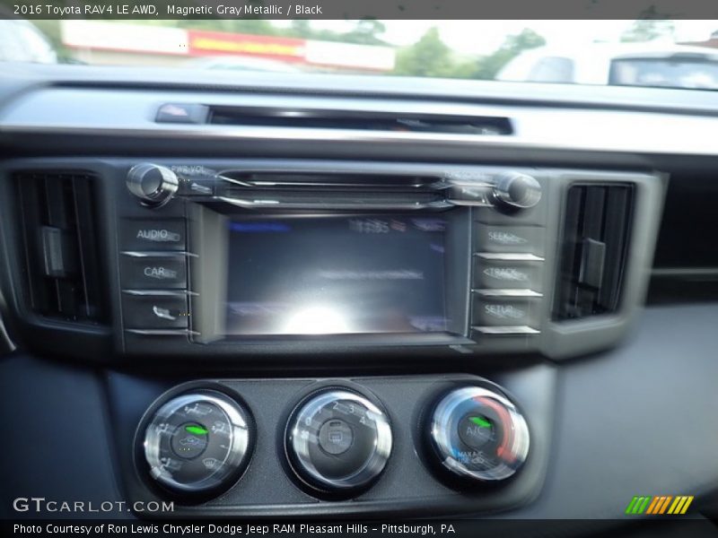 Magnetic Gray Metallic / Black 2016 Toyota RAV4 LE AWD