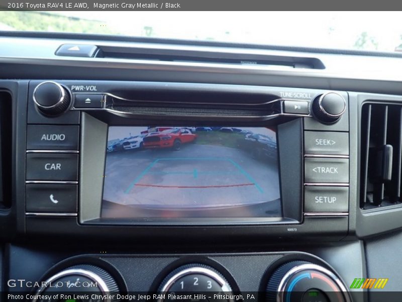 Magnetic Gray Metallic / Black 2016 Toyota RAV4 LE AWD