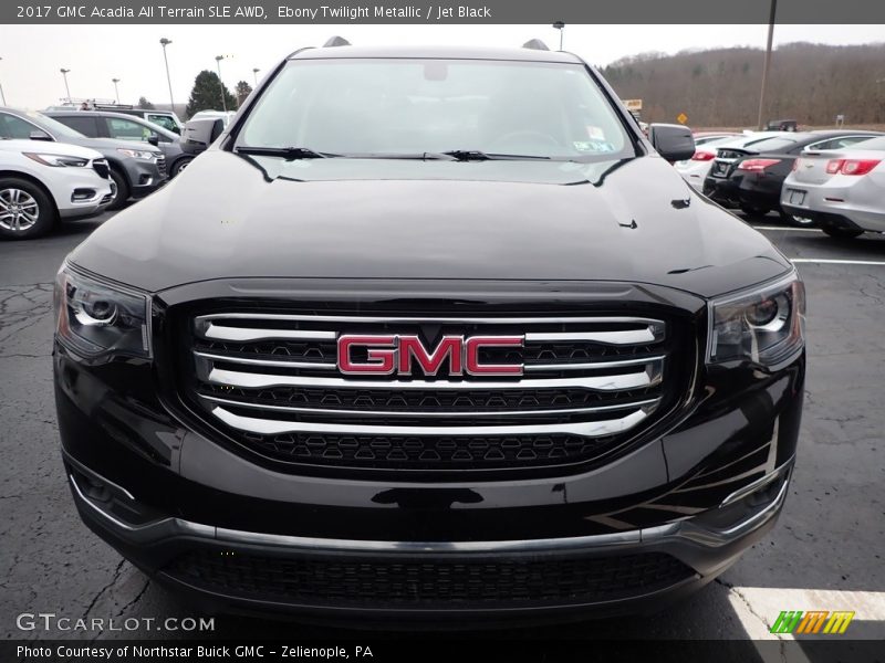 Ebony Twilight Metallic / Jet Black 2017 GMC Acadia All Terrain SLE AWD