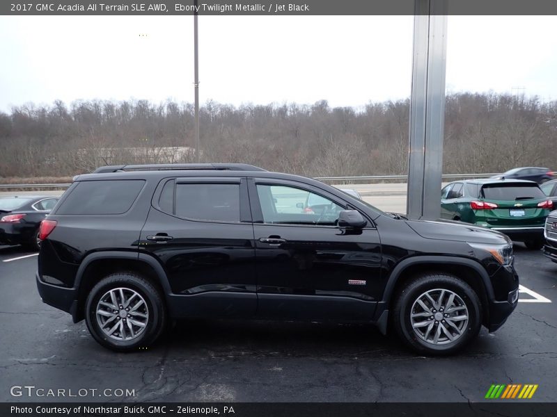 Ebony Twilight Metallic / Jet Black 2017 GMC Acadia All Terrain SLE AWD
