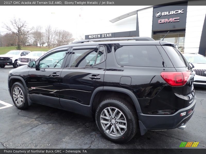 Ebony Twilight Metallic / Jet Black 2017 GMC Acadia All Terrain SLE AWD
