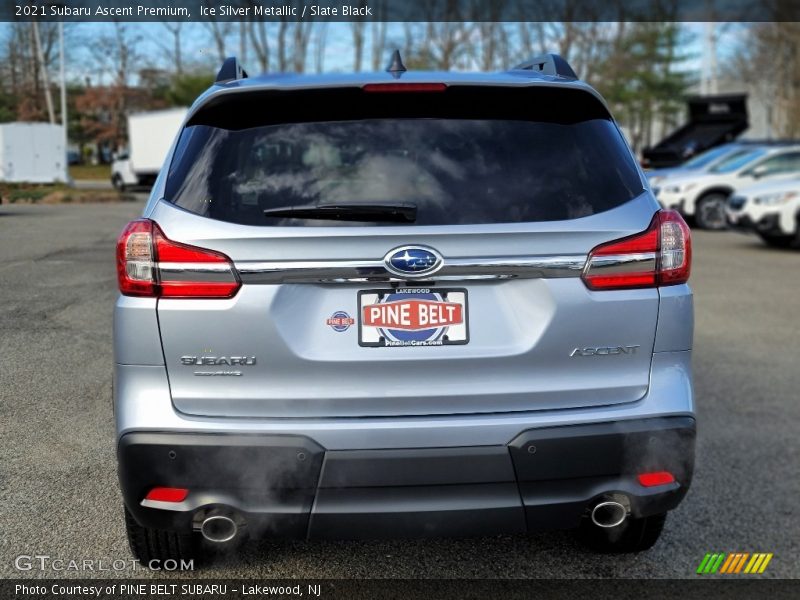 Ice Silver Metallic / Slate Black 2021 Subaru Ascent Premium