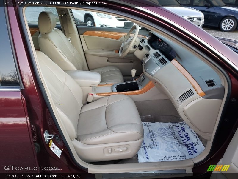 Cassis Red Pearl / Graphite Gray 2005 Toyota Avalon XLS