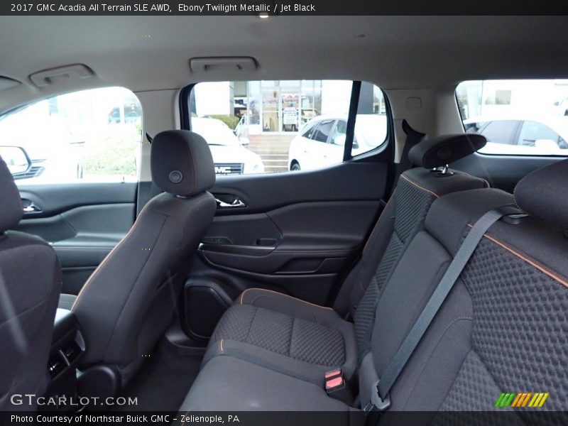 Rear Seat of 2017 Acadia All Terrain SLE AWD