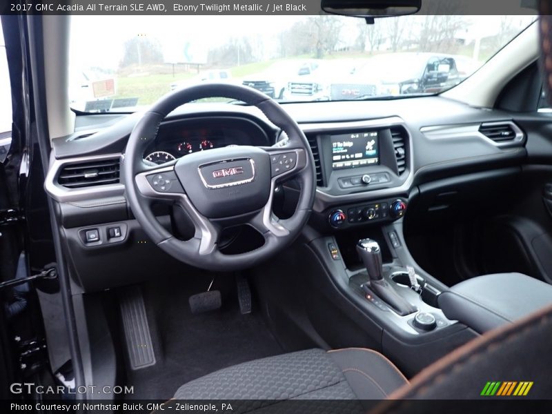Jet Black Interior - 2017 Acadia All Terrain SLE AWD 