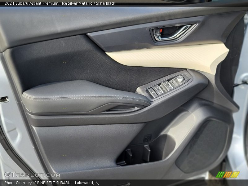Ice Silver Metallic / Slate Black 2021 Subaru Ascent Premium