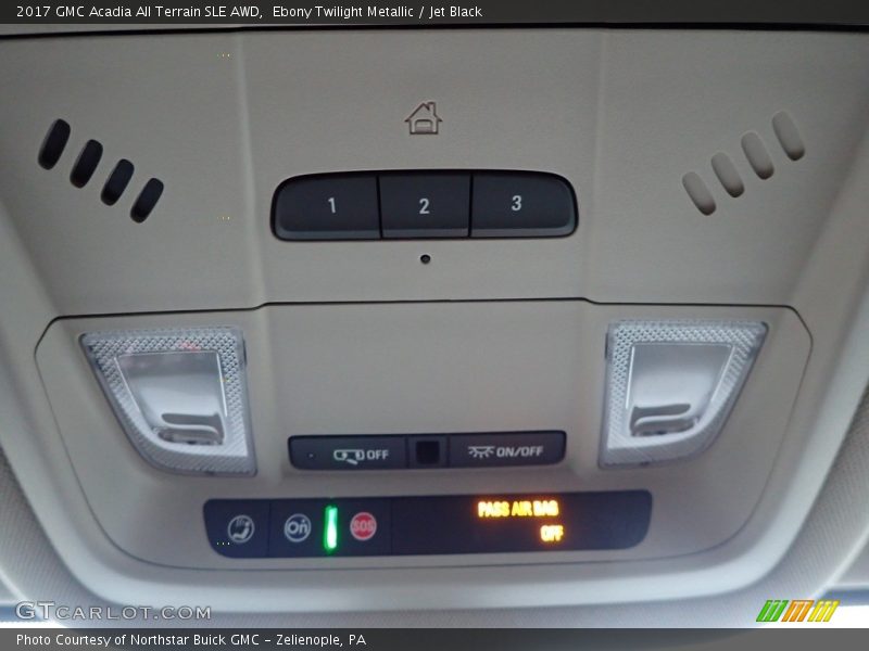 Ebony Twilight Metallic / Jet Black 2017 GMC Acadia All Terrain SLE AWD
