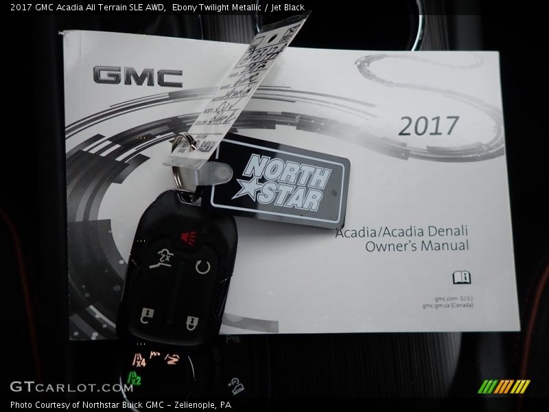 Books/Manuals of 2017 Acadia All Terrain SLE AWD