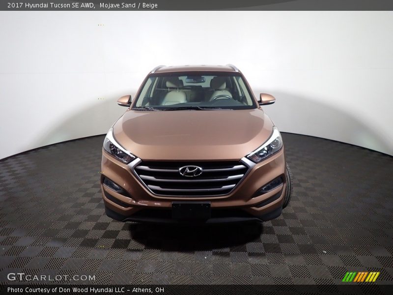 Mojave Sand / Beige 2017 Hyundai Tucson SE AWD
