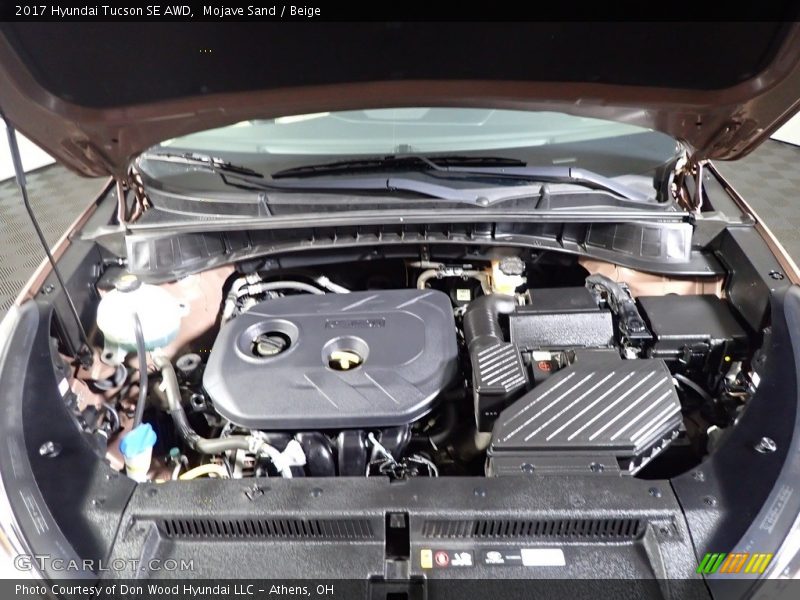 Mojave Sand / Beige 2017 Hyundai Tucson SE AWD
