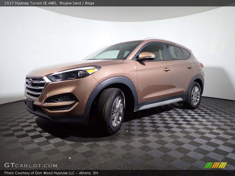 Mojave Sand / Beige 2017 Hyundai Tucson SE AWD